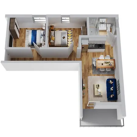 Appartement Smart Haus Saphir 508